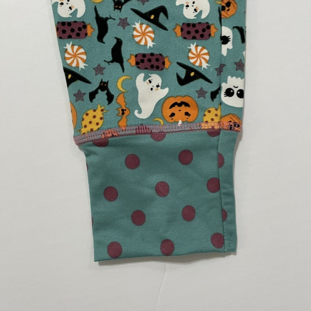 Matilda Jane Pajama Set HALLOWEEN FRIGHT NIGHT Girls Size 12 Purple Green NEW - Picture 10 of 12